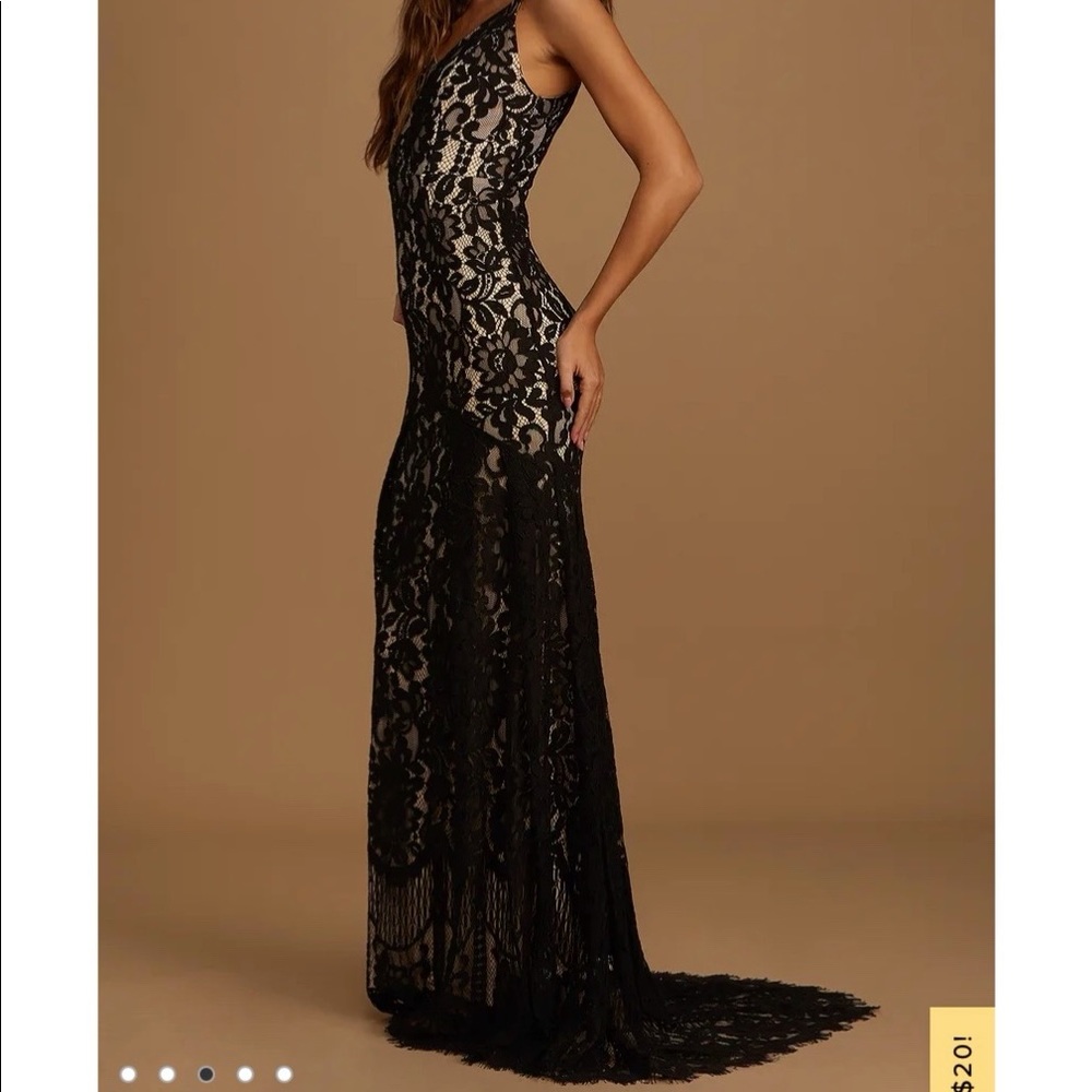 Lulus Flynn lace maxi dress